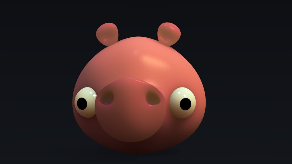 Baby Piggy (Rigged) preview image 1
